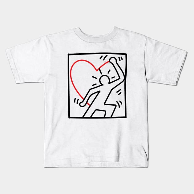 lines Kids T-Shirt by Alberto83aj